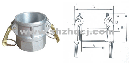 D型快速接头